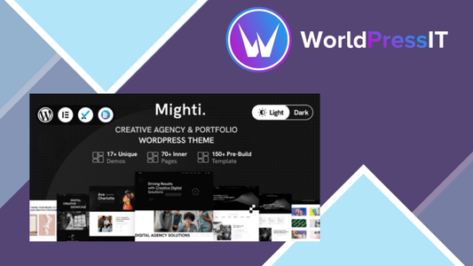 Mighti – Creative Agency and Portfolio WordPress Theme