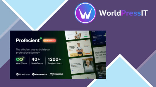 Profecient – Multipurpose Elementor Business and WooCommerce WordPress Theme
